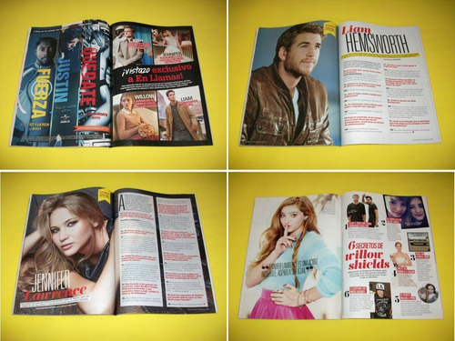 Imagen 6 de 10 de Josh Hutcherson Revista Seventeen Jennifer Lawrence Demi Lov