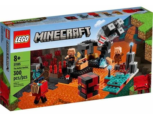 Lego 21185 Minecraft El Bastion De Nether 300 Piezas