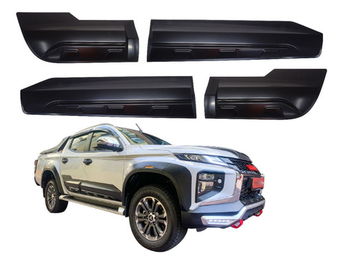 Protector De Puerta Mitsubishi L200 2020-2023 Set 4 Piezas