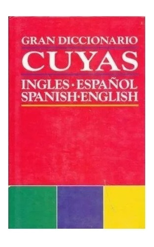 Libro Gran Diccionario Cuyas Ingles Espaã¿ol / Pd. - Anon...