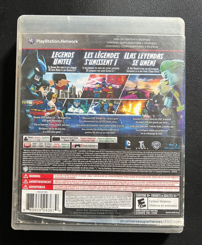 Lego Batman 2 Dc Super Heroes - Ps3 (Usado)