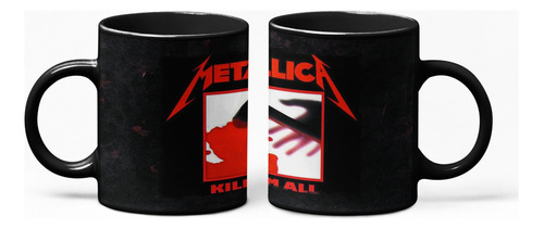 Taza Mágica De Metallica - Bandas De Rock 03