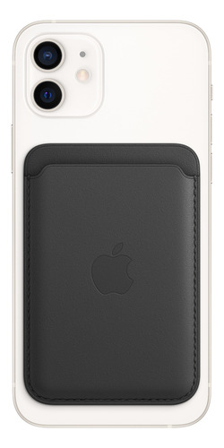 Imagen 2 de 5 de Billetera Porta Tarjetas iPhone Leather Wallet With Magsafe