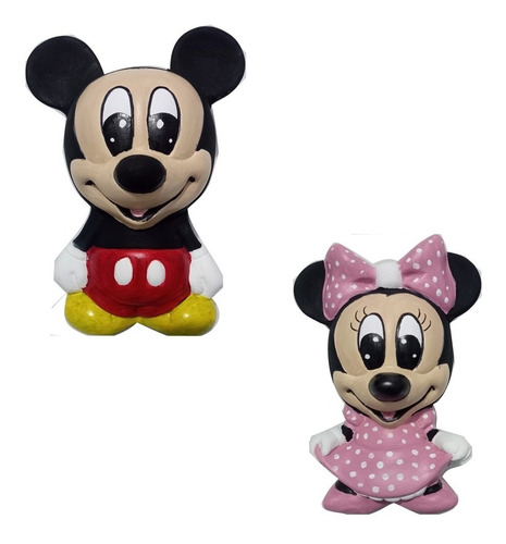 Alcancia Minnie & Mickey Mouse Recuerdo Fiesta Infantil
