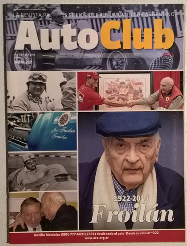 Revista Autoclub Nº217 - José Froilán González 1922-2013
