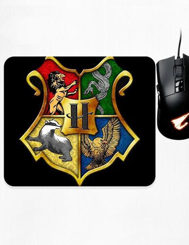 Mouse Pad Xs Harry Potter Casas De Hogwarts Art