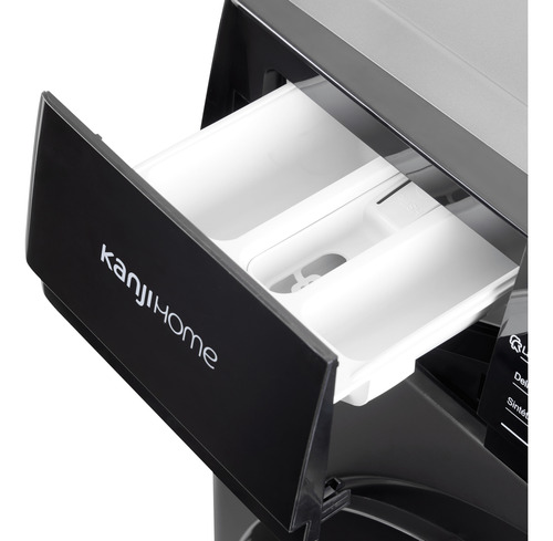 Lavarropa Kanji Home 8kg Inverter Kjh-wmcfsl Gris 1200rpm