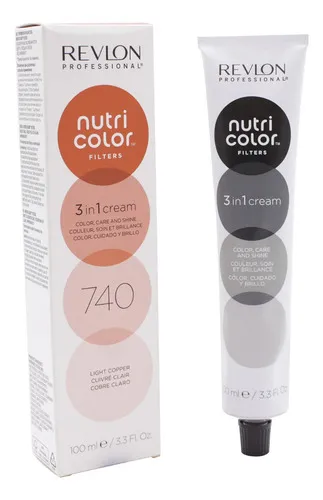 Mascarilla Revlon Nutri Color Filters 740 Cobre Ligero 100ml