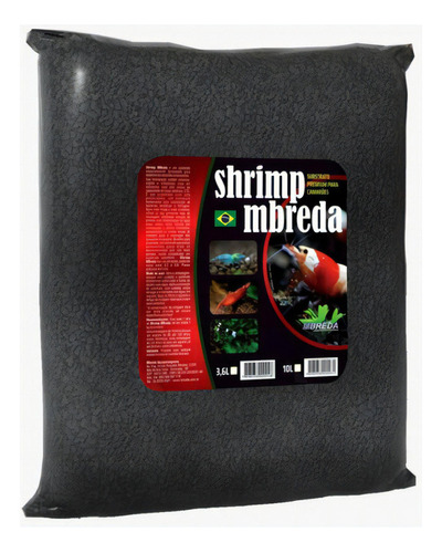 Mbreda Shrimp 10 Lt - Substrato Para Camarões