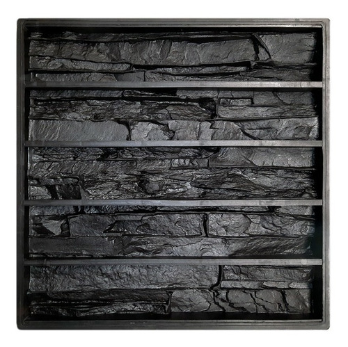 Moldes Revestimiento Hormigon Piedra Scala Color Gris Oscuro