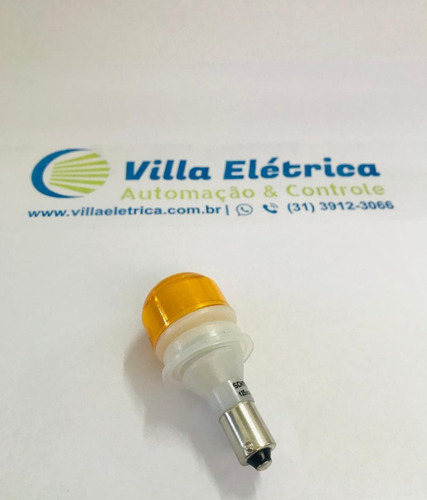 Sinalizador Led 125vca/cc Ba9s Amarelo S7ls/14