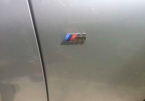 Insignias M Laterales Bmw 1,5 Cm Cromados Set 2 Unidades