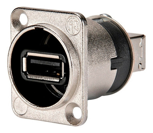 Neutrik Nausb-w Ficha Conector Usb Chasis Usb