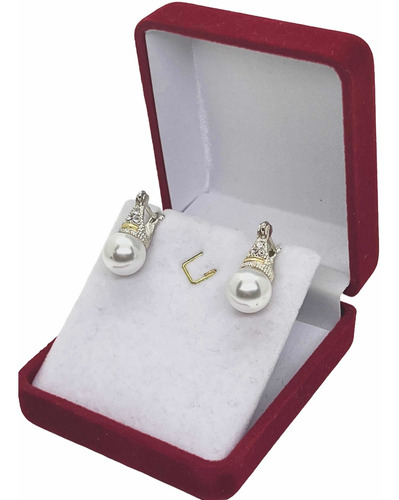 Imagen 3 de 6 de Arito Lady Di De 10mm Con Piedras Cubics.