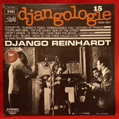 Django Reinhardt Djangologie 15-1946/47 Vinilo Emi Francia