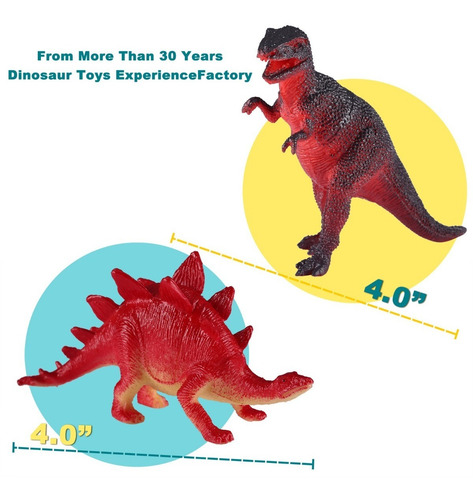 Imagen 3 de 7 de Yarloo Realista Dinosaurio Juguetes Niños Educación Regalos