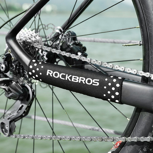 Imagen 3 de 3 de Protector Cuadro Bicicletas Contra Golpe De Cadena Rockbros