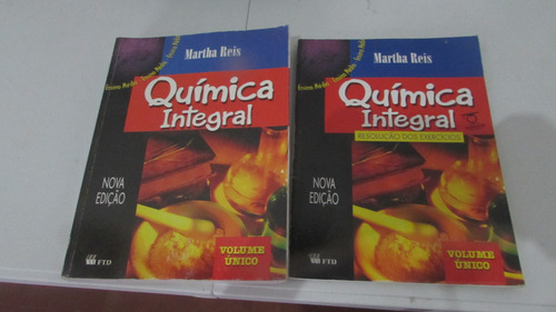 Química Integral Nova Edição Com Respostas Volume Único Autor: Martha Reis (Usado)