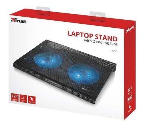 Imagen 6 de 6 de Ventilador Notebook Stand 17 Pulgadas Laptop - Marca Trust