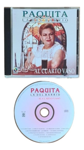 Cd Paquita La Del Barrio [al Cuarto Vaso] (1999)