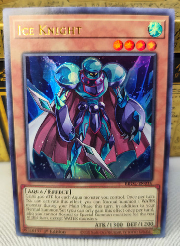 Ice Knight (ultra Rare) Ice Knight Inglés