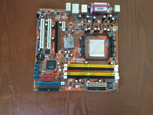 Placa Mãe Itautec Com Defeito! Amd2 Ddr2