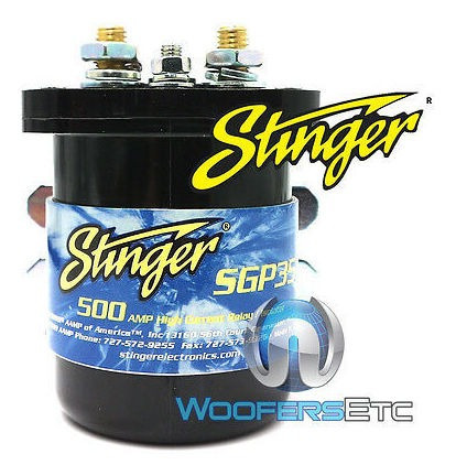 Aislador De Batería De Relé Sgp35 Stinger 500 Amp Para Sist