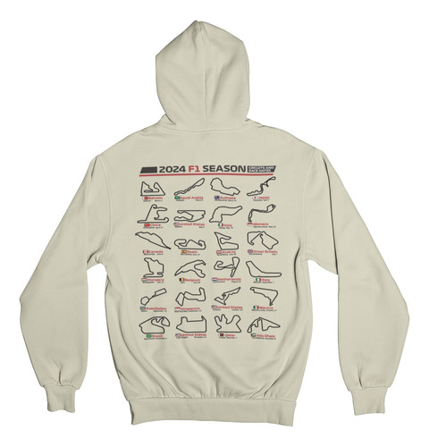 Sudadera F1 Calendario 2024