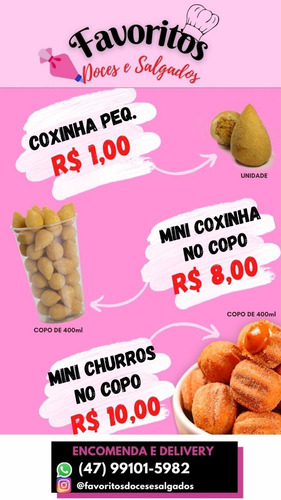 Imagem 5 de 5 de Doces E Salgados Diversos Aproveitar Nossa Promoções