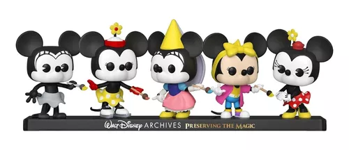 Funko Pop! Disney: Minnie Mouse - 5 Paquete Minnie Pack - Walt