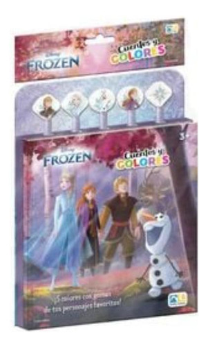 Libro Cuentos Y Colores Frozen Ska