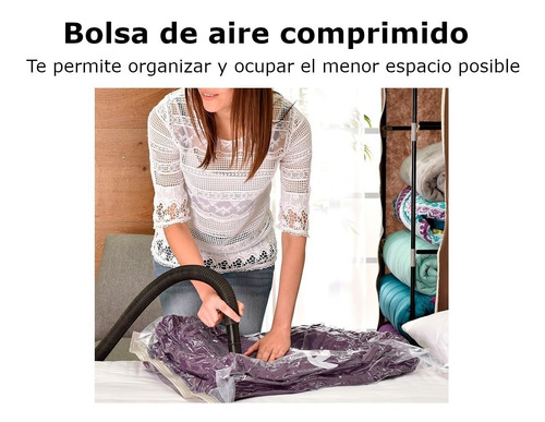 2 Bolsas Comprimibles | Bolsas Para Ahorrar Espacio