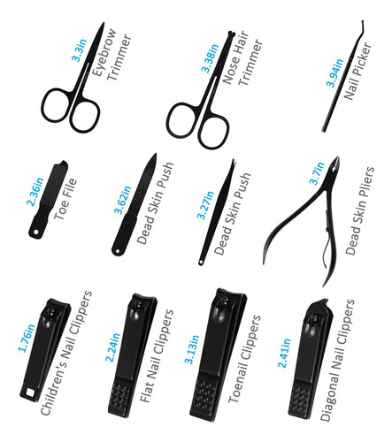 Dlsqdlsqkit Manicure Y Pedicure Cortaúñas Dedos Pies Cortado