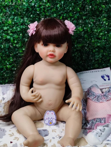 Bebe Reborn Original Muñeca Vinilo Completo Danna Doll