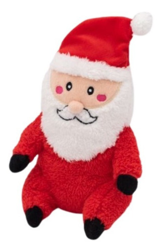 Juguete De Peluche Para Perro Modelo Santa Claus. Color Rojo