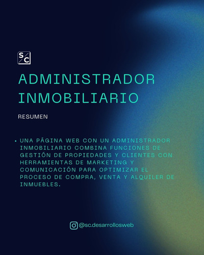 Desarrollo De Sitio Web Con Administrador Inmobiliario