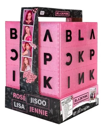 Blackpink Mu ecas Vip All access Box Surprise Accessory Pack