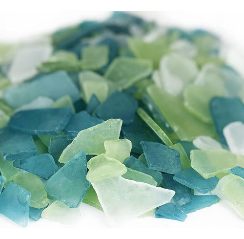 Cys Excel Sea Glass 24 Onzas Mezcla Azul Claro, Verde Claro