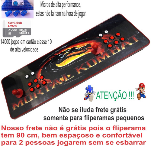 Arcade Com 14 Mil Jogos - Promoção Imperdível Aproveite
