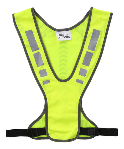 Chaleco Reflectante De Alta Visibilidad For Correr Y Andar