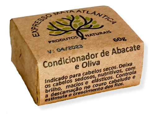  Condicionador Barra Abacate Vegano D Expresso Mata Atlântica