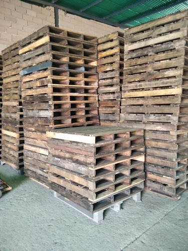 Paleta O Estiba De Madera Usada 120x120 (Usado)