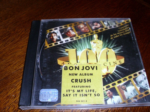 Cd 100 Cien Años De Cine Bon Jovi Crush 2003 Arg Musica