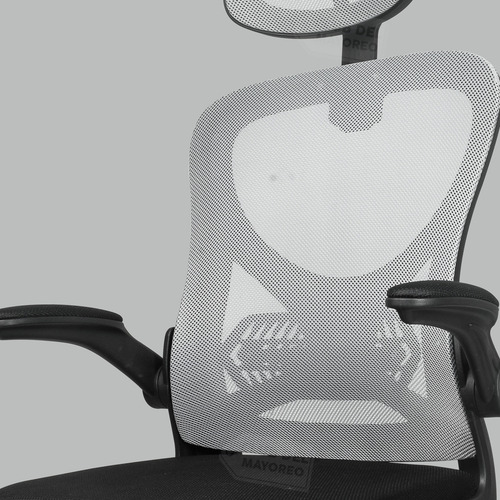 Silla De Escritorio Ejecutiva Ergonomica Para Oficina Color Gris