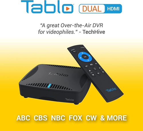 Grabador De Vídeo Digital Dual Tablo, Hdmi, Wi-fi, Control