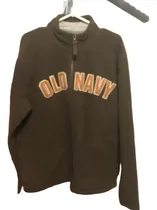 Comprar Polera Polar Old Navy M Verde Oscuro Militar Cierre V Nueva