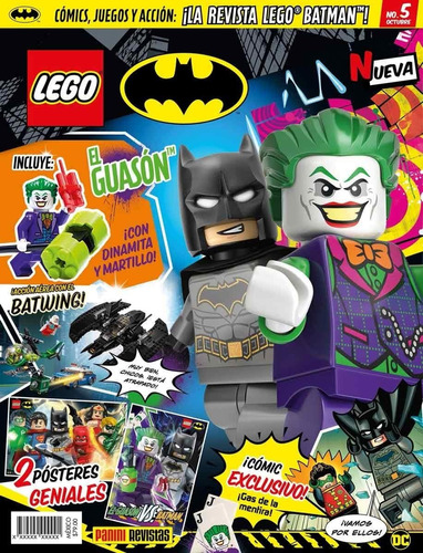 Lego Revista N°5, Batman The Joker  Oct 2019 