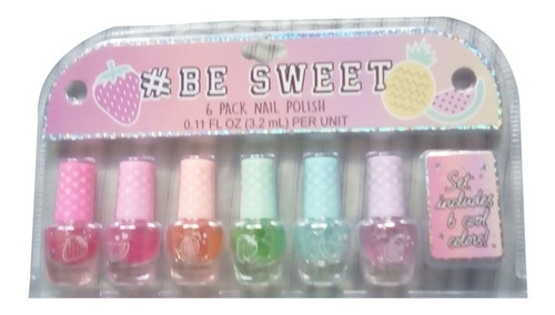 Imagen 1 de 1 de Esmaltes De Uñas Para Niñas Lol Y Más