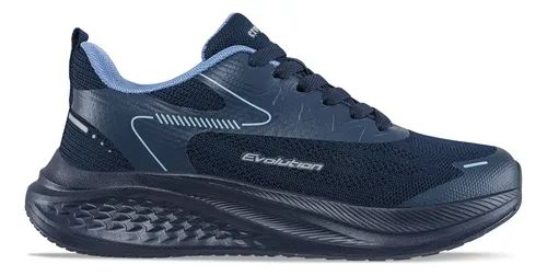 Tenis Running Nictel Azul O-azul Para Mujer Croydon