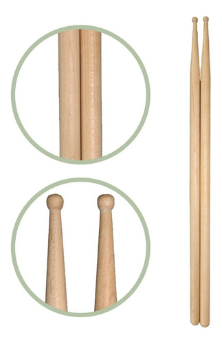 Palillos De Batería Promark La Special 7a Punta De Madera